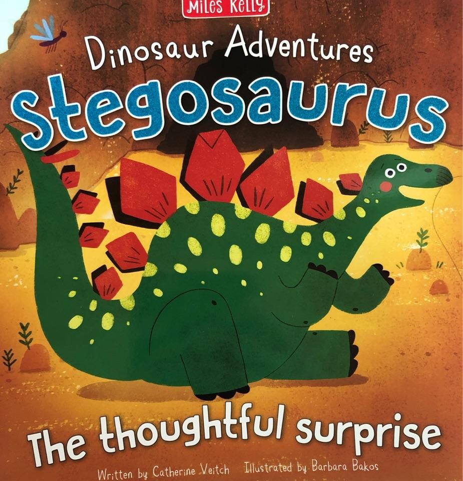 Dinosaur Adventures Stegosaurus the thoughtful surprise